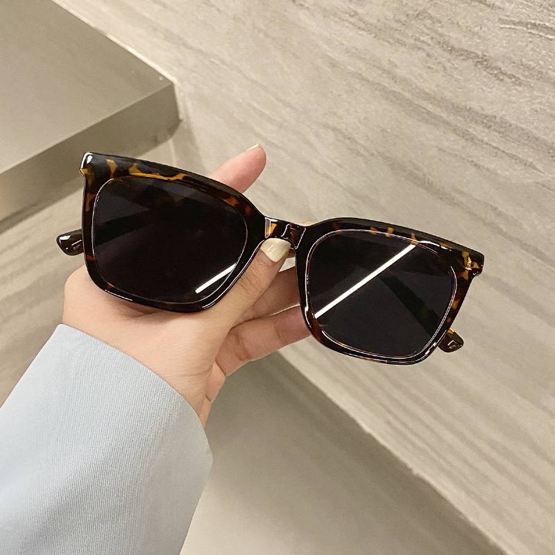 Aurinkolasit Net Celebrity Bungee Glasses Retro Style Net Celebrity Makeup Aurinkolasit Nainen