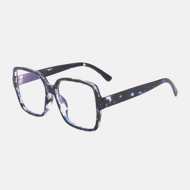 Unisex Square Big Frame Full Frame Anti-blue Light Brief Lasit