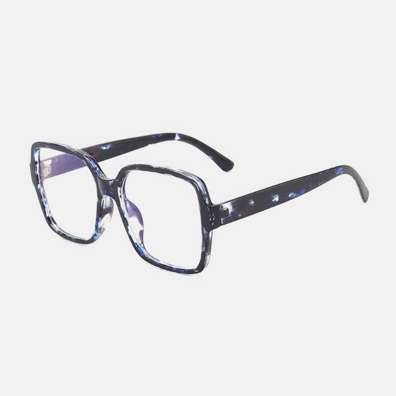 Unisex Square Big Frame Full Frame Anti-blue Light Brief Lasit