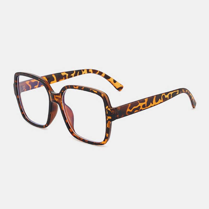 Unisex Square Big Frame Full Frame Anti-blue Light Brief Lasit