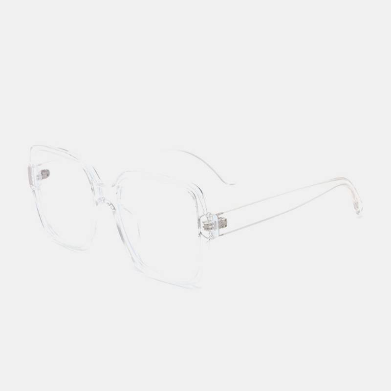 Unisex Square Big Frame Full Frame Anti-blue Light Brief Lasit