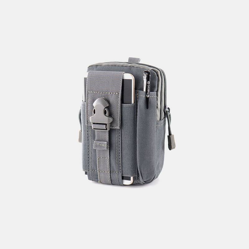 Miesten Tactical Laukku Minipuhelinlaukku Urheilulaukku Vyölaukku Fanny Bag Wasit Bag