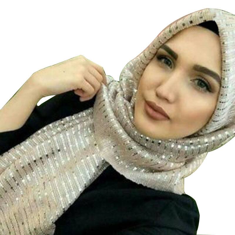 Naisten Paljetti Arabian Hat Arab Wrap Huivi Turbaani Hattu