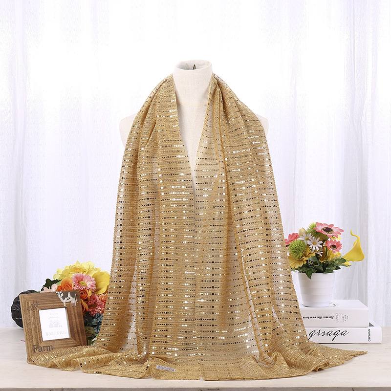 Naisten Paljetti Arabian Hat Arab Wrap Huivi Turbaani Hattu