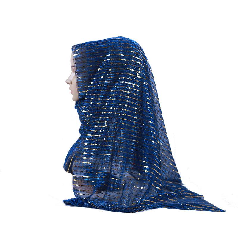 Naisten Paljetti Arabian Hat Arab Wrap Huivi Turbaani Hattu