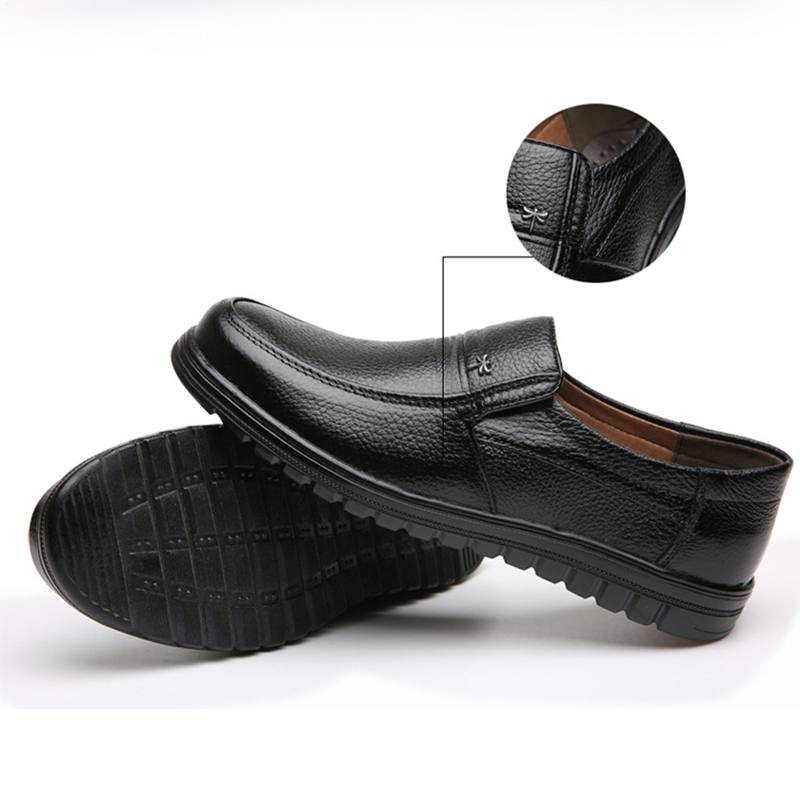 Retro Pure Color Liukumaton Rento Business Oxfords