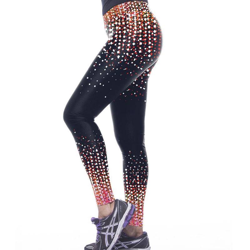 Uusi Saapuva Naisten Leggingsit Urheiluhousut Tähtitaivas 3d Spot Painatus Mujer Compression Legg Housut