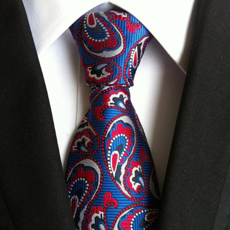 Miesten Business Retro Jacquard Lattice Tie Party Muodollinen Retro Solmiot