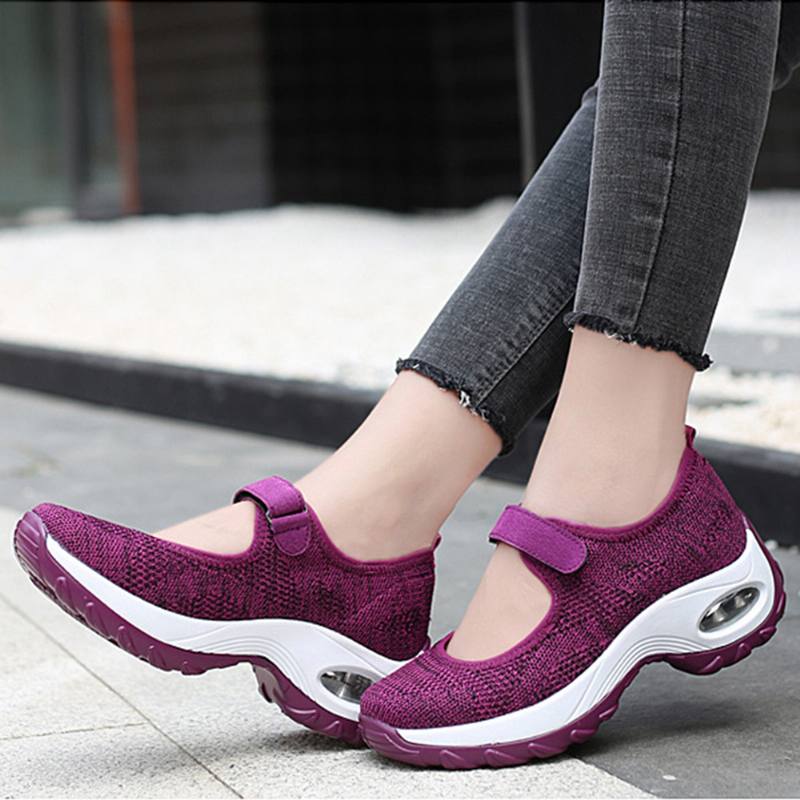 Naisten Rento Mesh Hollow Out Platform Tennarit