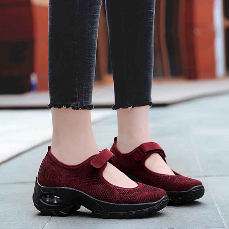 Naisten Rento Mesh Hollow Out Platform Tennarit
