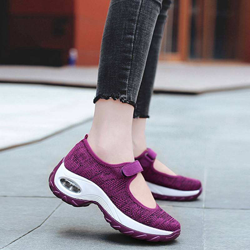 Naisten Rento Mesh Hollow Out Platform Tennarit