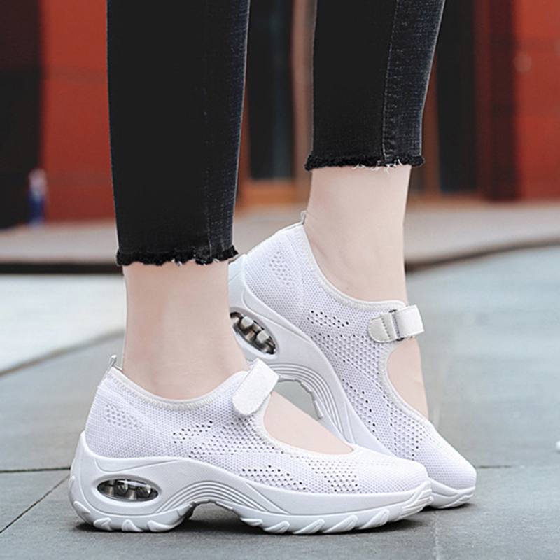 Naisten Rento Mesh Hollow Out Platform Tennarit