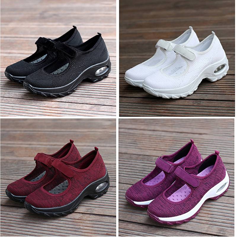Naisten Rento Mesh Hollow Out Platform Tennarit