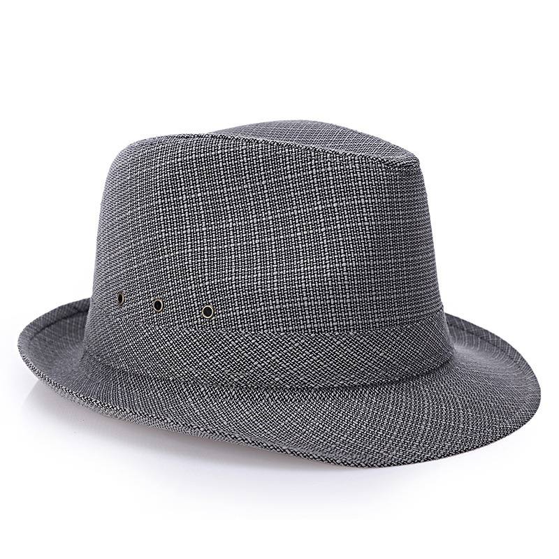 Miesten Vintage Puristava Polyesteri Lyhytreunainen Jazz-hattu Bucket-hattu Rantalippis Matkustamiseen Hengittävä Aurinkolippis