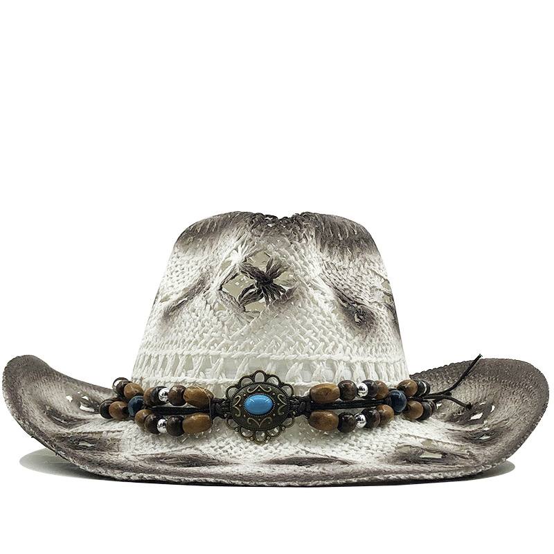 Naisten Ulkona Merenrantahattu Cowboy Olkihattu