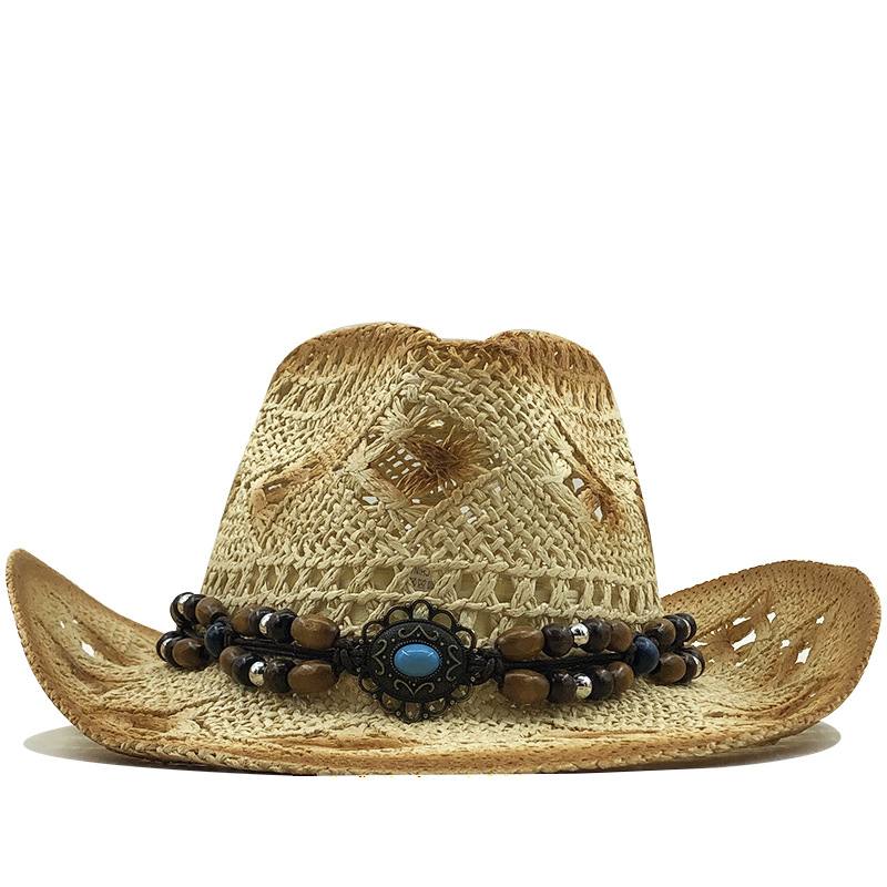 Naisten Ulkona Merenrantahattu Cowboy Olkihattu