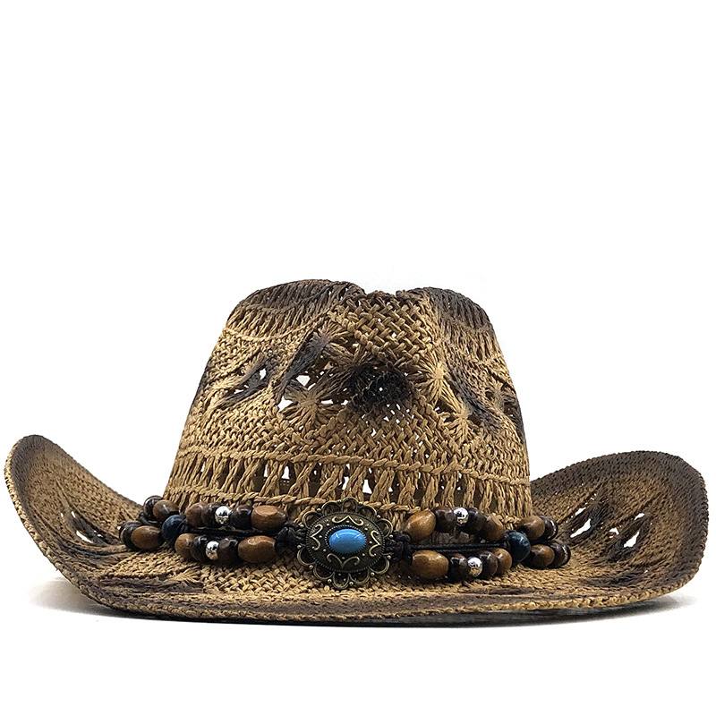 Naisten Ulkona Merenrantahattu Cowboy Olkihattu